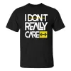 I Don't Really Care Printed Men's T-shirt sold by Polyalien