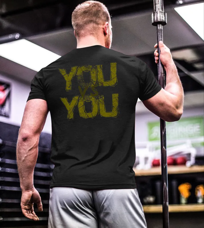 You Vs You Printed Men's T-shirt sold by Polyalien