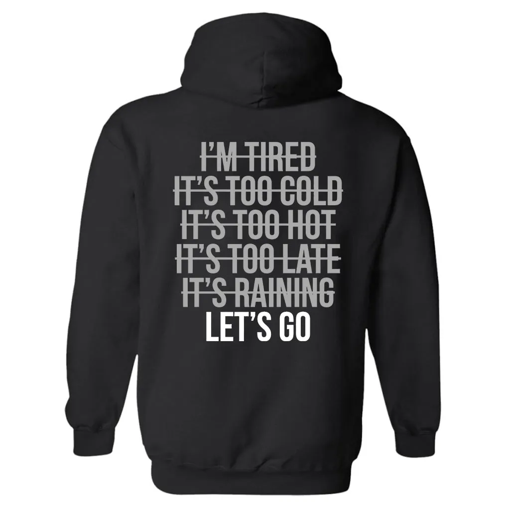 LET'S GO Printed Casual Hoodie sold by Polyalien product image thumbnail 4
