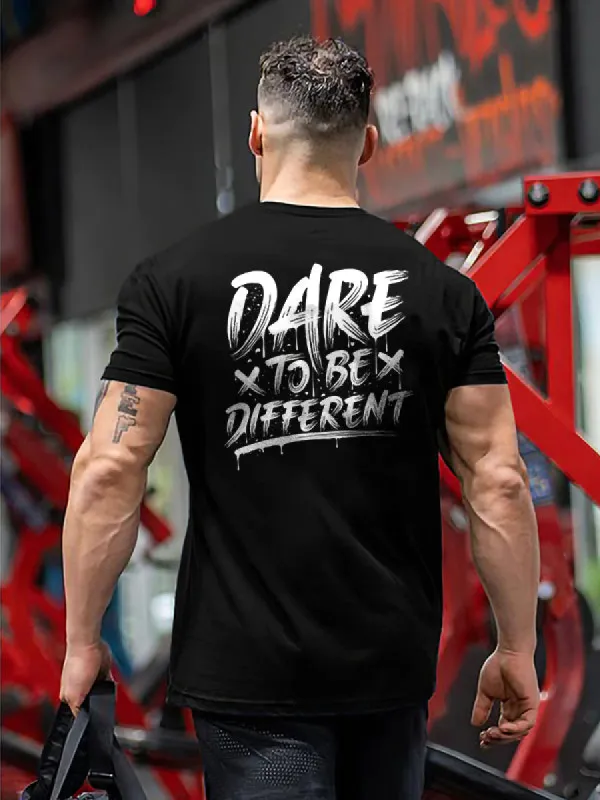 Dear To Be Different Printed T-shirt sold by Polyalien