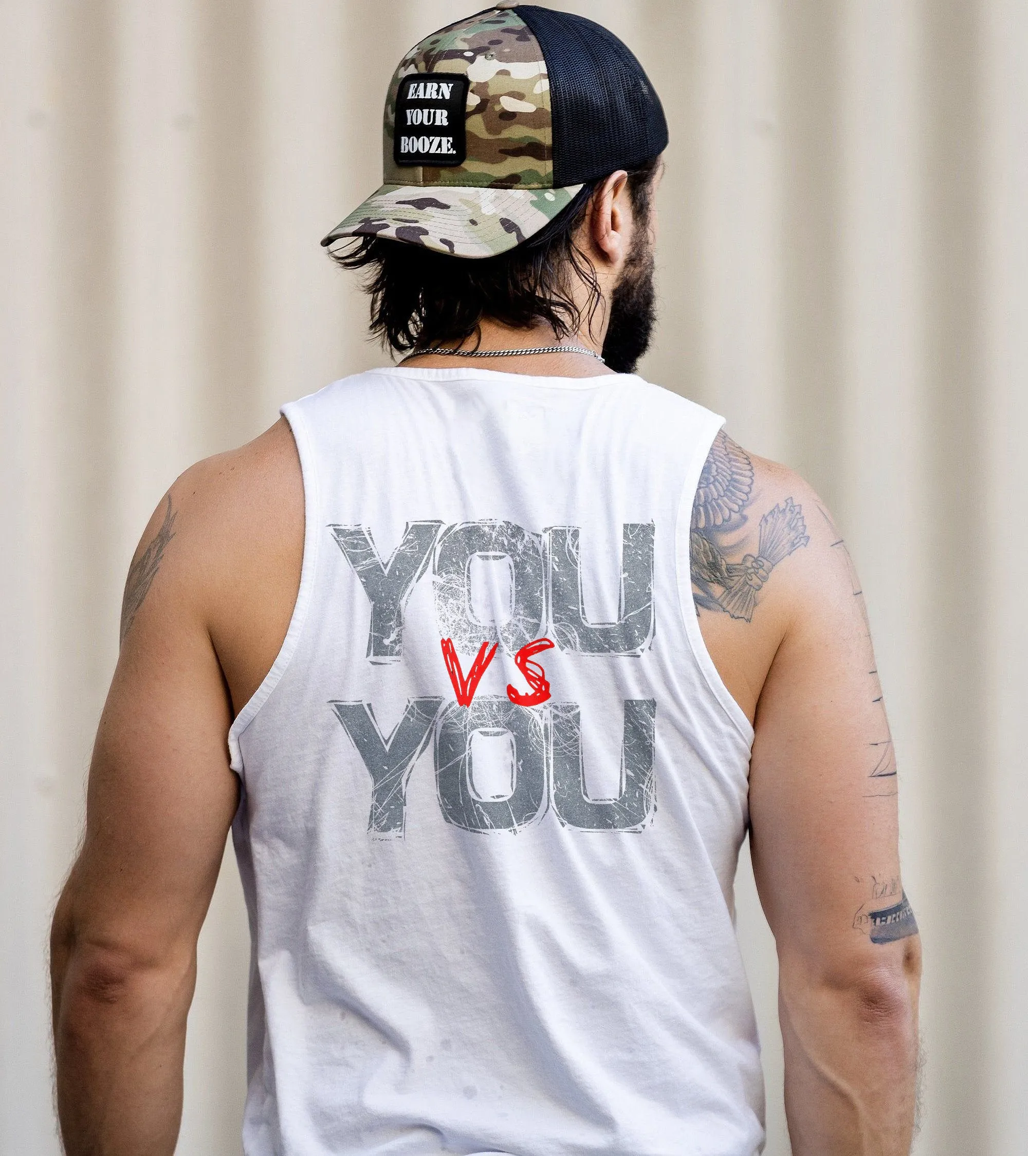 You Vs You Printed Vest sold by Polyalien product image thumbnail 2