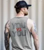 You Vs You Printed Vest sold by Polyalien