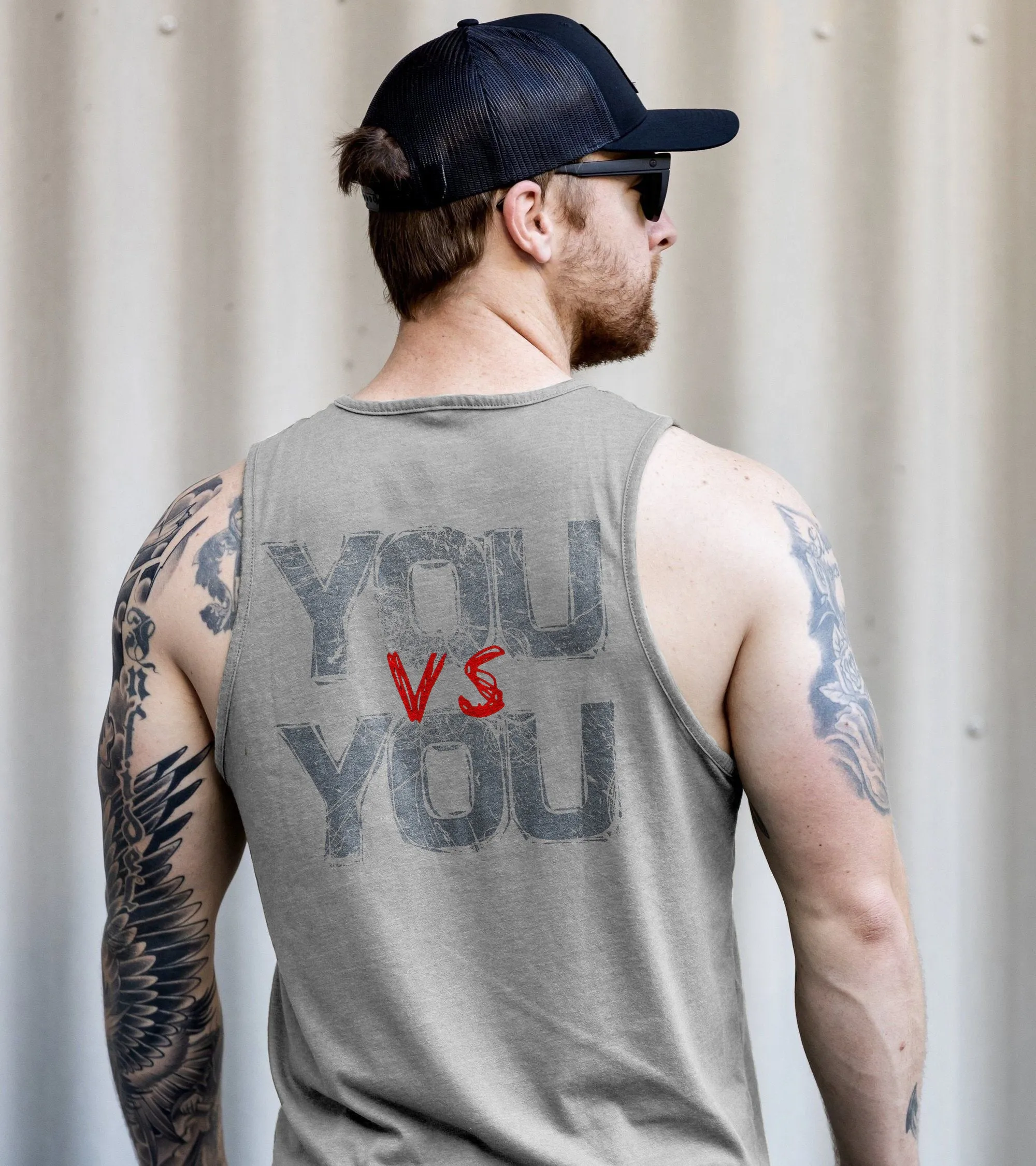 You Vs You Printed Vest sold by Polyalien product image thumbnail 3