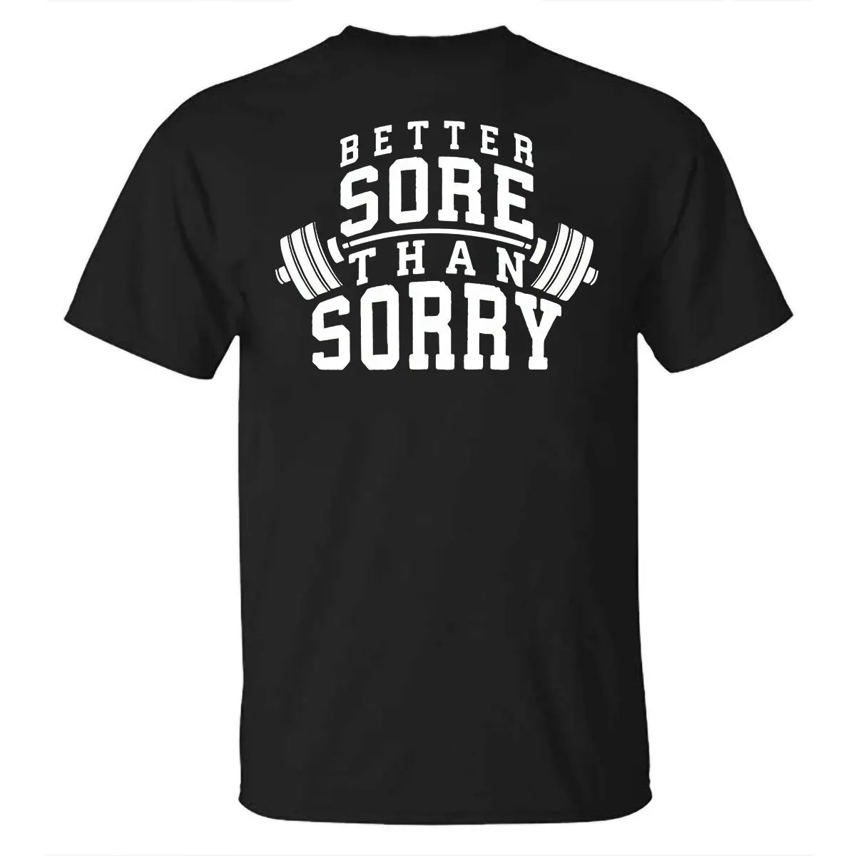 Better Sorry Than Sorry Letter Print Men's T-Shirt sold by Polyalien product image thumbnail 2