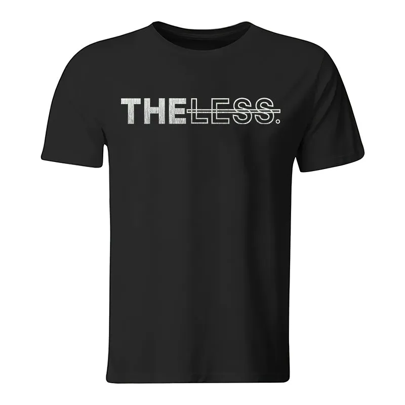The Less Letter Print Men's T-Shirt sold by Polyalien product image thumbnail 2