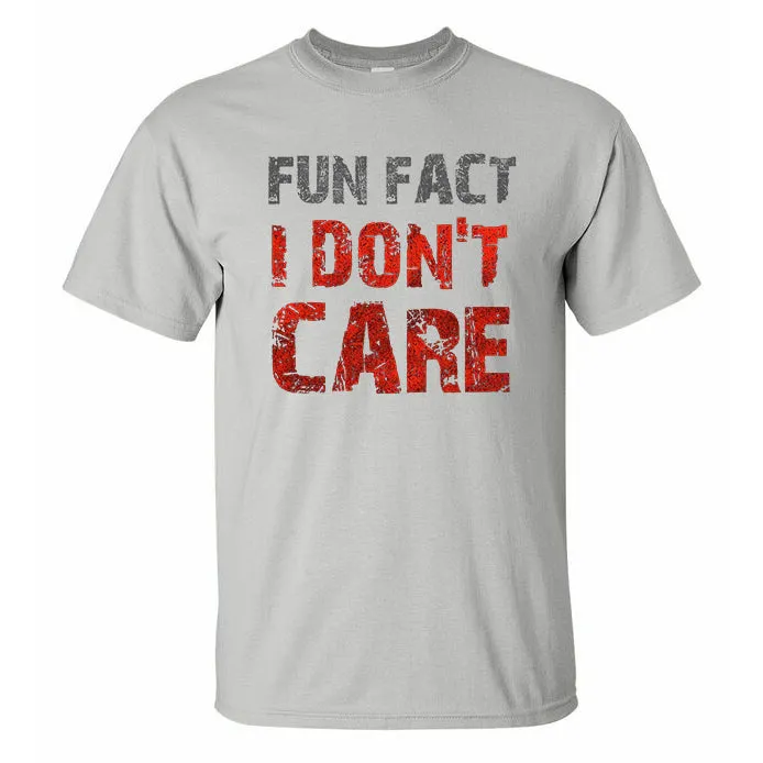 Fun Fact I Don't Care Letter Printed T-shirt sold by Polyalien product image thumbnail 2