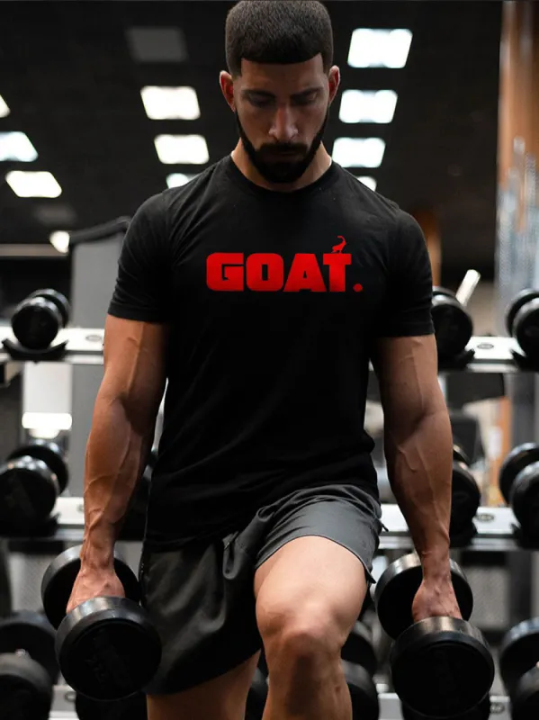 Goat Printed Men's T-Shirt made by Polyalien