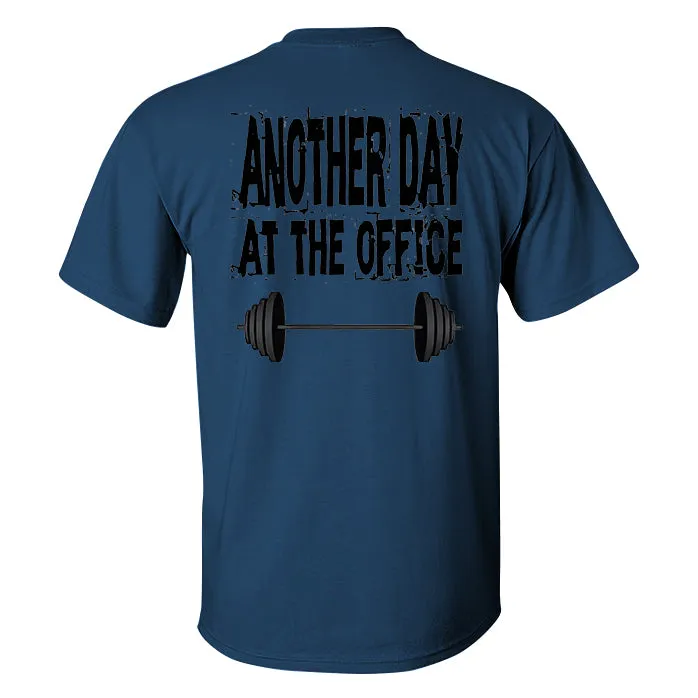 Another Day At The Office Printed T-shirt sold by Polyalien product image thumbnail 3