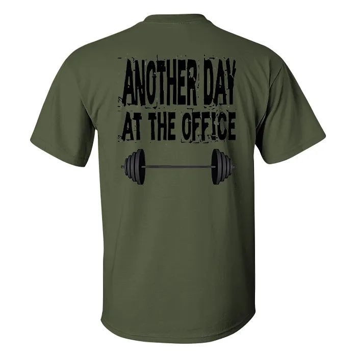 Another Day At The Office Printed T-shirt sold by Polyalien product image thumbnail 5