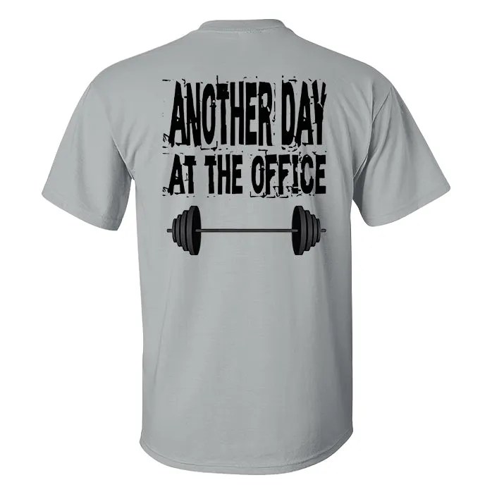 Another Day At The Office Printed T-shirt sold by Polyalien product image thumbnail 4