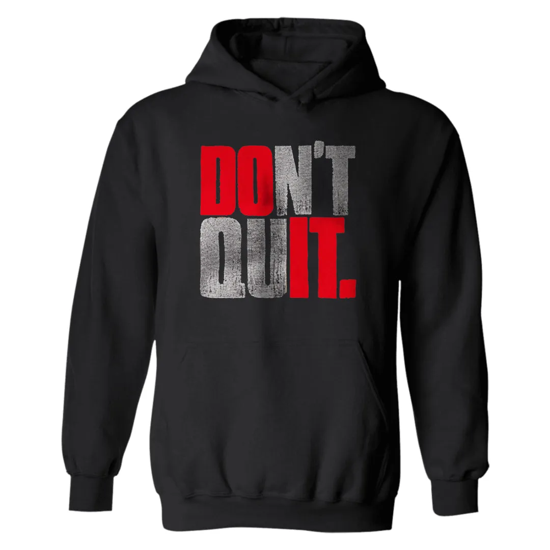 Don't Quit Printed Casual Hoodie sold by Polyalien product image thumbnail 2