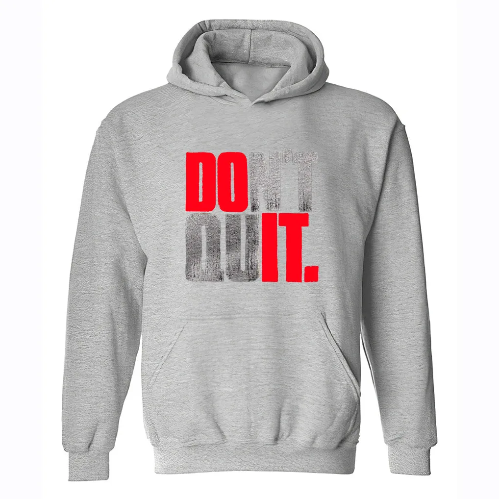 Don't Quit Printed Casual Hoodie sold by Polyalien product image thumbnail 3