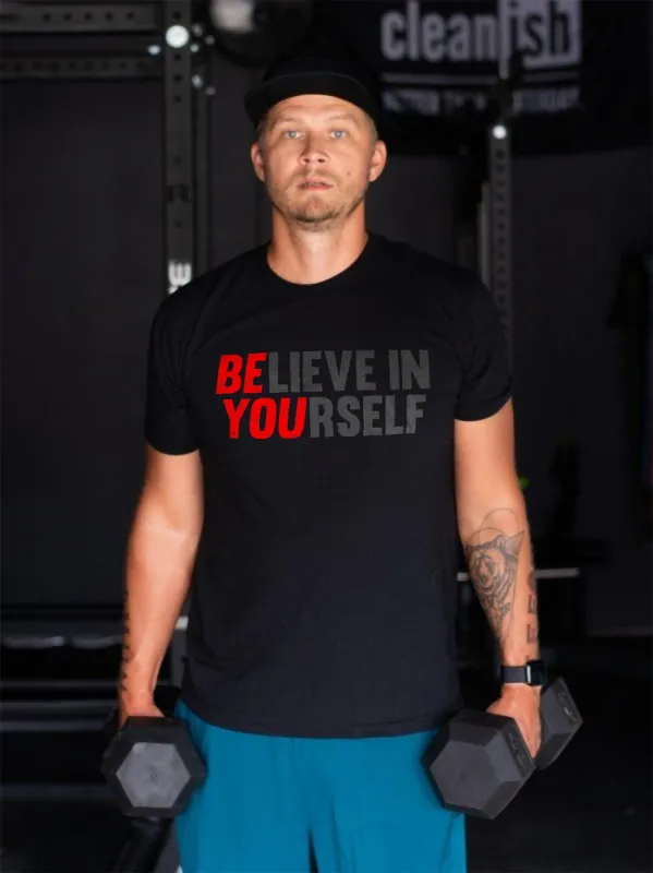 Believe In Yourself Printed T-shirt sold by Polyalien