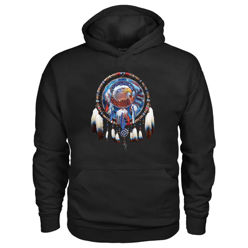 Fashion Eagle Casual Printed Men's Hoodie sold by Polyalien product image thumbnail 2