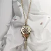 Viking Crow Skull Eagle Beak Luminous Necklace sold by Polyalien
