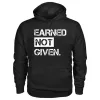 Vikings Earned Not Given Printed Men's Hoodie sold by Polyalien