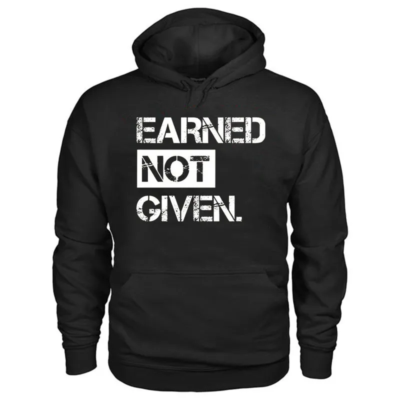 Vikings Earned Not Given Printed Men's Hoodie sold by Polyalien product image thumbnail 2