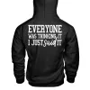 Vikings Everyone Was Thinking It I Just Said It Printed Men's Hoodie sold by Polyalien