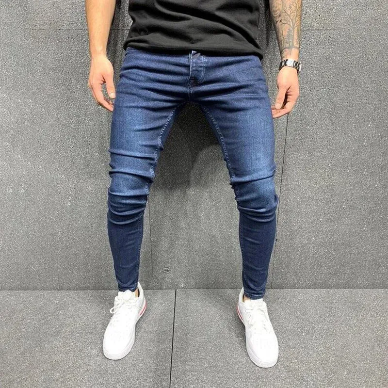 Stretch skinny small feet men's jeans sold by Polyalien product image thumbnail 2