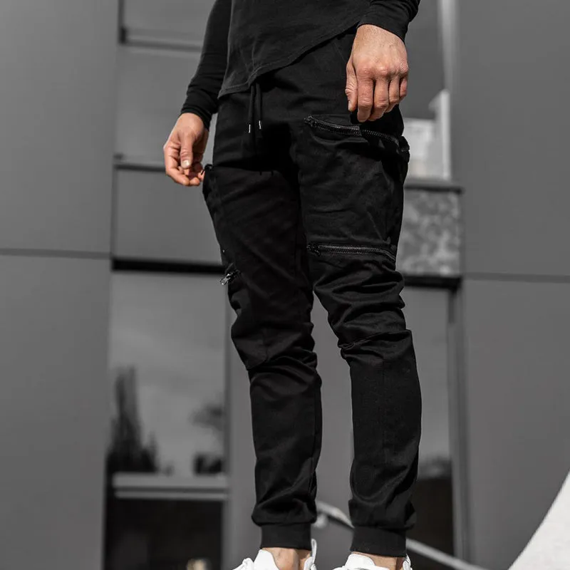 Men's Comfortable Multi-Pocket Cargo Casual Pants sold by Polyalien product image thumbnail 4