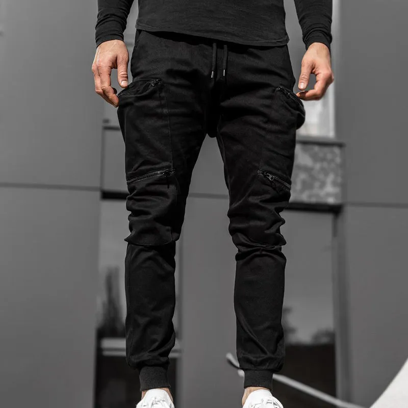 Men's Comfortable Multi-Pocket Cargo Casual Pants sold by Polyalien product image thumbnail 3