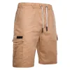 Men's Outdoor Loose Drawstring Sports Shorts With Side Pockets sold by Polyalien