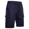 Men's Outdoor Loose Drawstring Sports Shorts With Side Pockets sold by Polyalien
