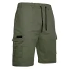 Men's Outdoor Loose Drawstring Sports Shorts With Side Pockets sold by Polyalien