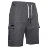 Men's Outdoor Loose Drawstring Sports Shorts With Side Pockets sold by Polyalien