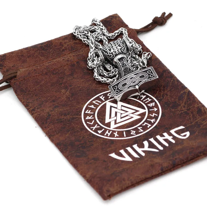 Viking Vintage Odin's Hammer Necklace sold by Polyalien product image thumbnail 3