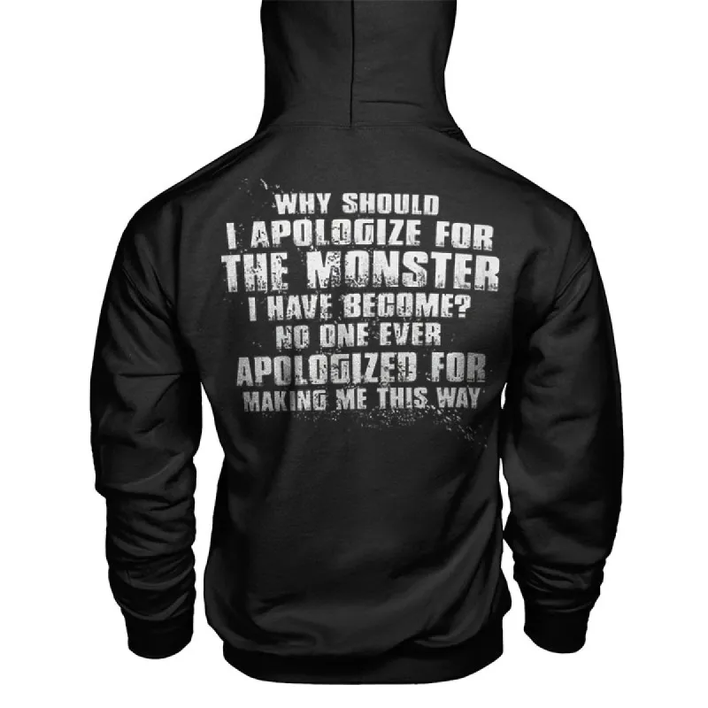 Vikings Why Should Printed Men's Hoodie sold by Polyalien