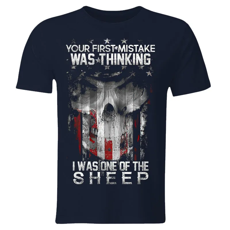 Your First Mistake Was Thinking Printed Men's T-shirt sold by Polyalien product image thumbnail 5
