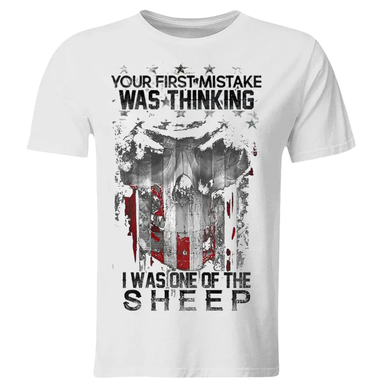 Your First Mistake Was Thinking Printed Men's T-shirt sold by Polyalien product image thumbnail 3