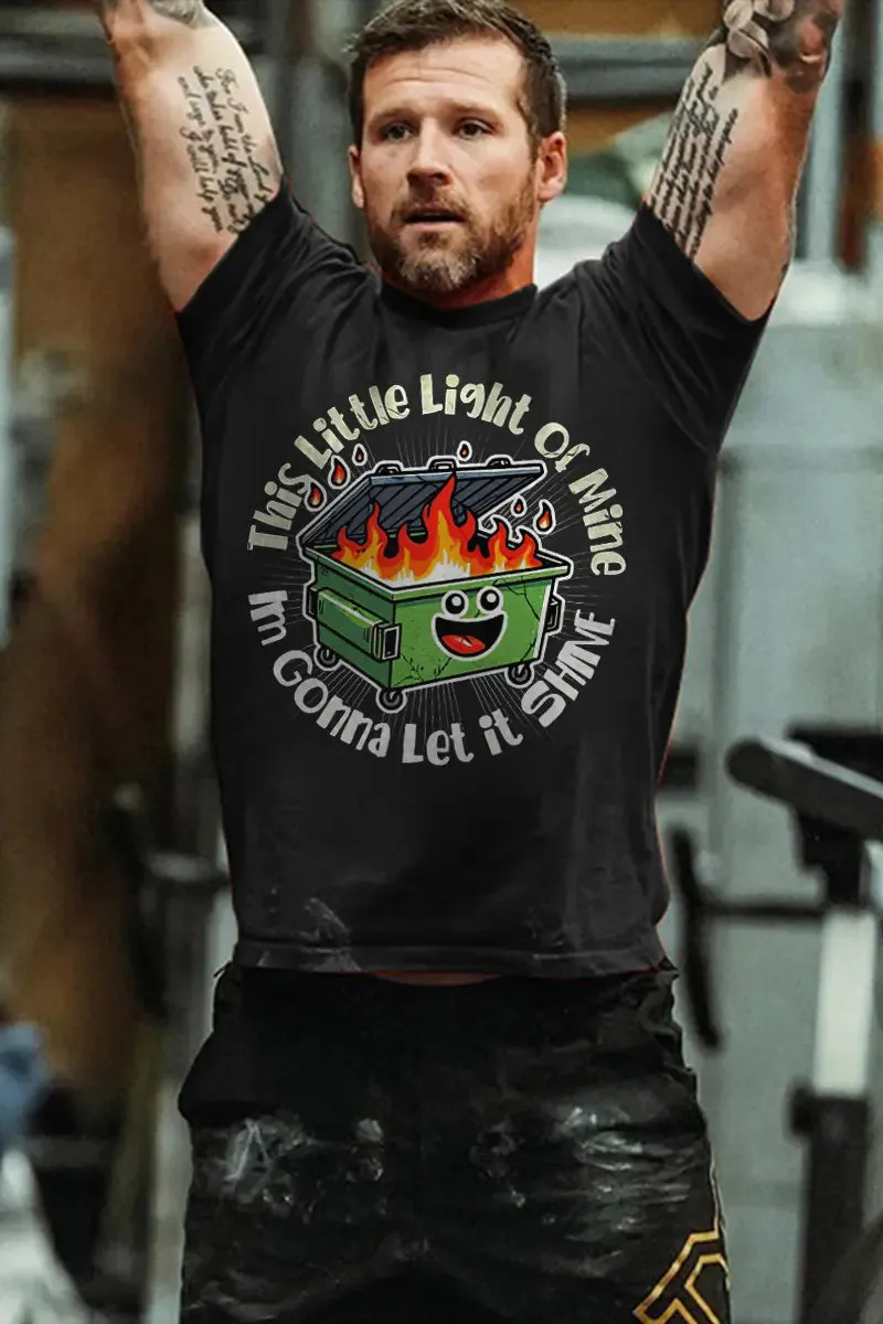This Little Light Of Mine Printed Men's T-shirt sold by Polyalien