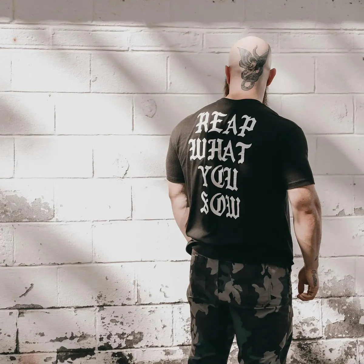 Repeat what you sow Print Men's T-shirt sold by Polyalien product image thumbnail 2