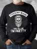 Viking Touch My Beard And Tell Me I'm Pretty Printed Long Sleeves Men's T-shirt sold by Polyalien