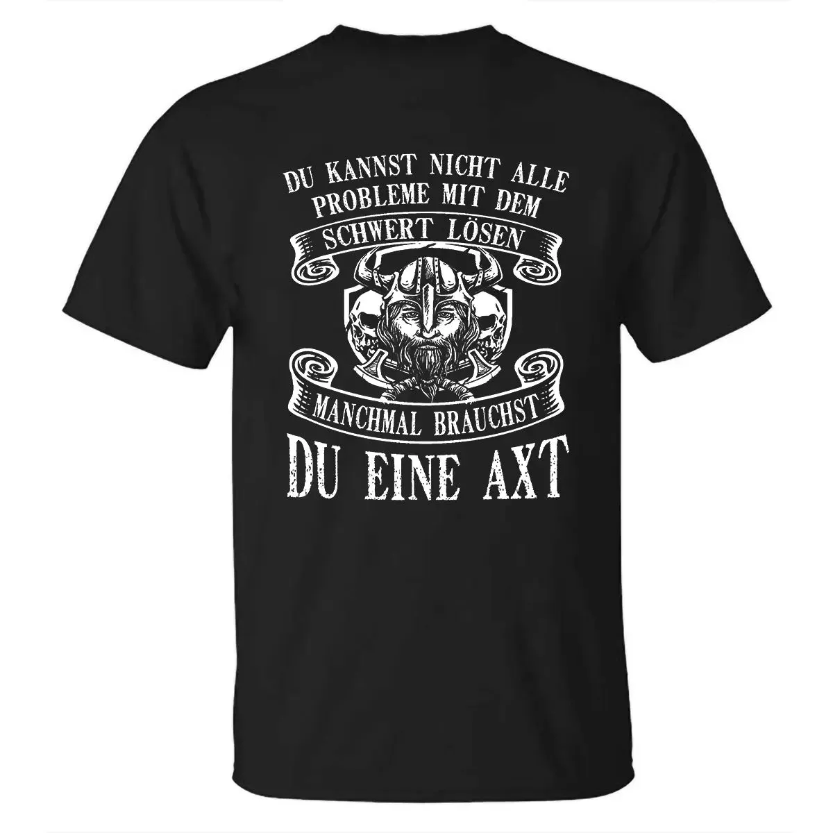 Viking Du Kannst Nicht Alle Problem Mit Dem Printed Men's T-shirt sold by Polyalien product image thumbnail 2