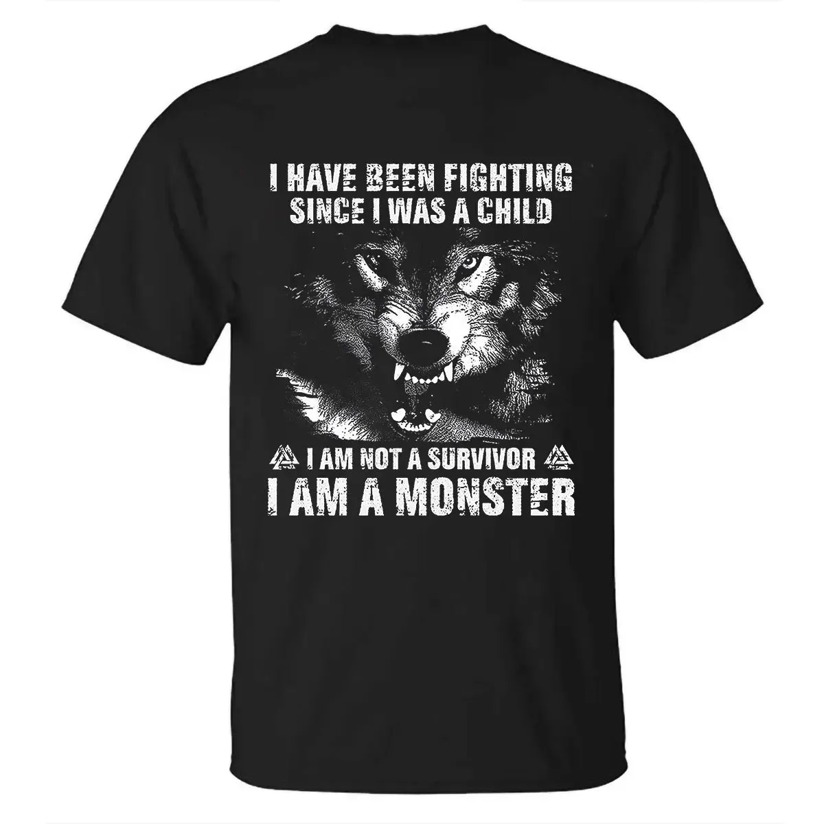 Viking I Have Been Fighting Printed Men's T-shirt sold by Polyalien product image thumbnail 2
