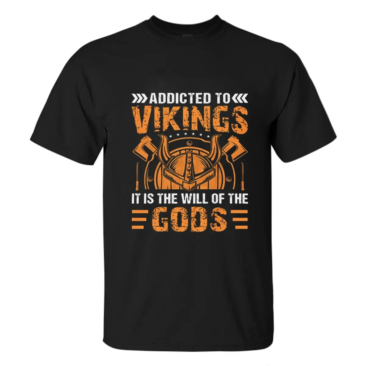 Viking Addicted To Vikings Printed Men's T-shirt sold by Polyalien product image thumbnail 2