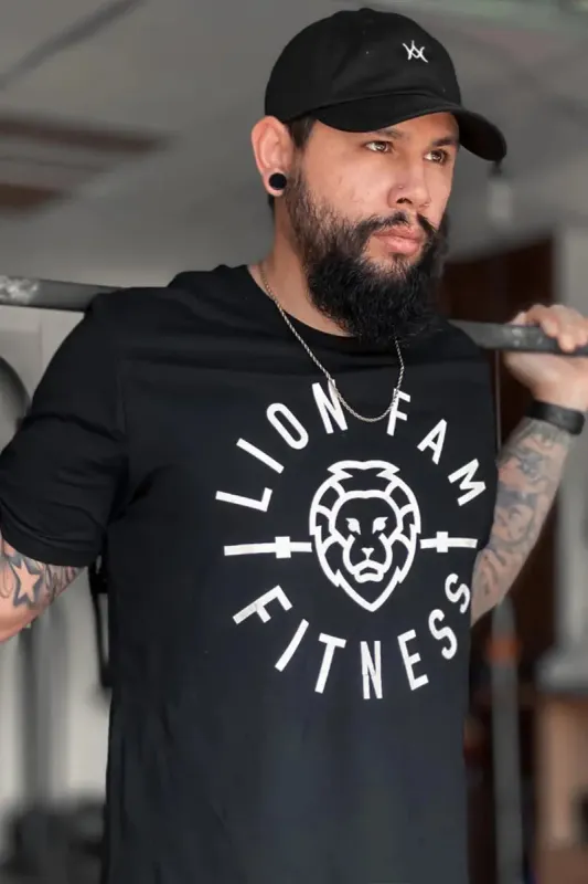 Lion fam Fitness Printed Casual Men's T-shirt made by Polyalien