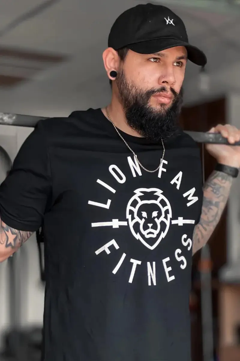 Lion fam Fitness Printed Casual Men's T-shirt sold by Polyalien
