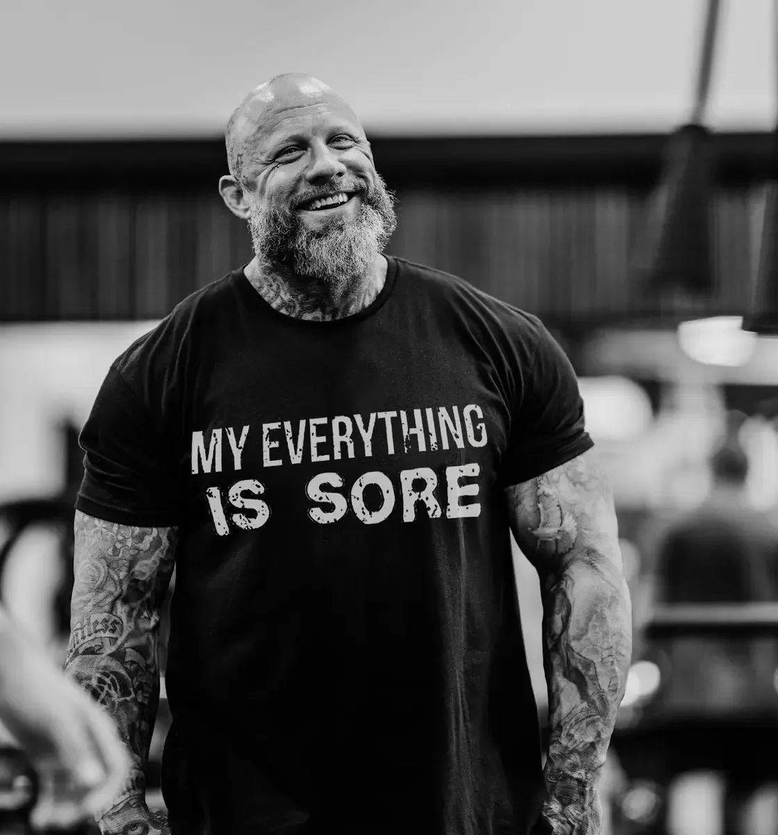 My Everthing Is Sore Printed Casual Men's T-shirt sold by Polyalien product image thumbnail 2