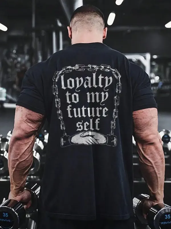 Lopaltp to my future self   Print Men's T-shirt sold by Polyalien