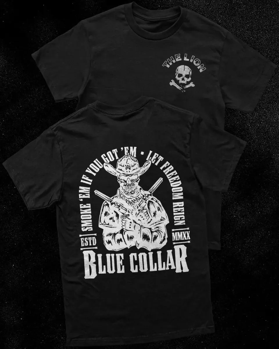 Smoke em if you got'em ,let freedom reign Print Men's T-shirt sold by Polyalien product image thumbnail 3