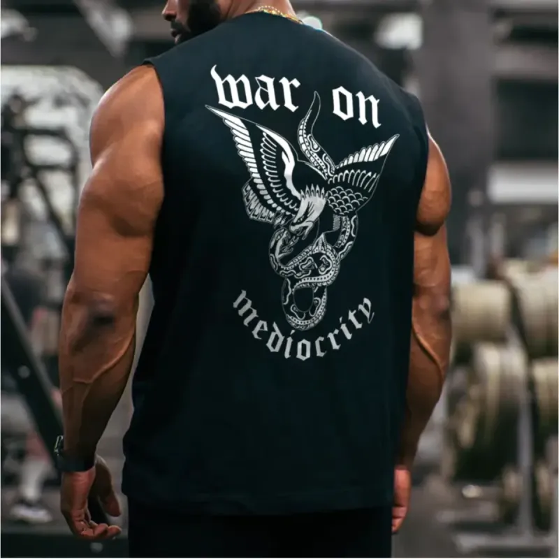 War on  Printed Men's Vest sold by Polyalien