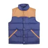 Men's Color-Matching Thermal Vest Bule sold by Polyalien