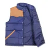 Men's Color-Matching Thermal Vest Bule sold by Polyalien