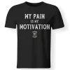 Viking My Pain Is My Motivation Men's T-shirt sold by Polyalien
