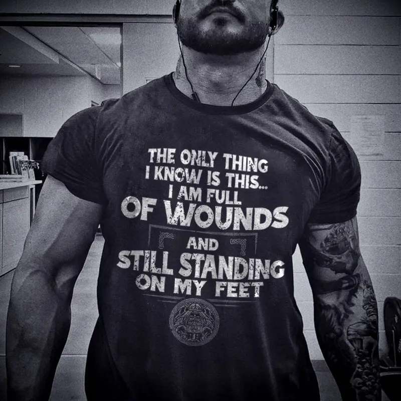 Vikings The Only Thing I know Is This Men's T-shirt sold by Polyalien