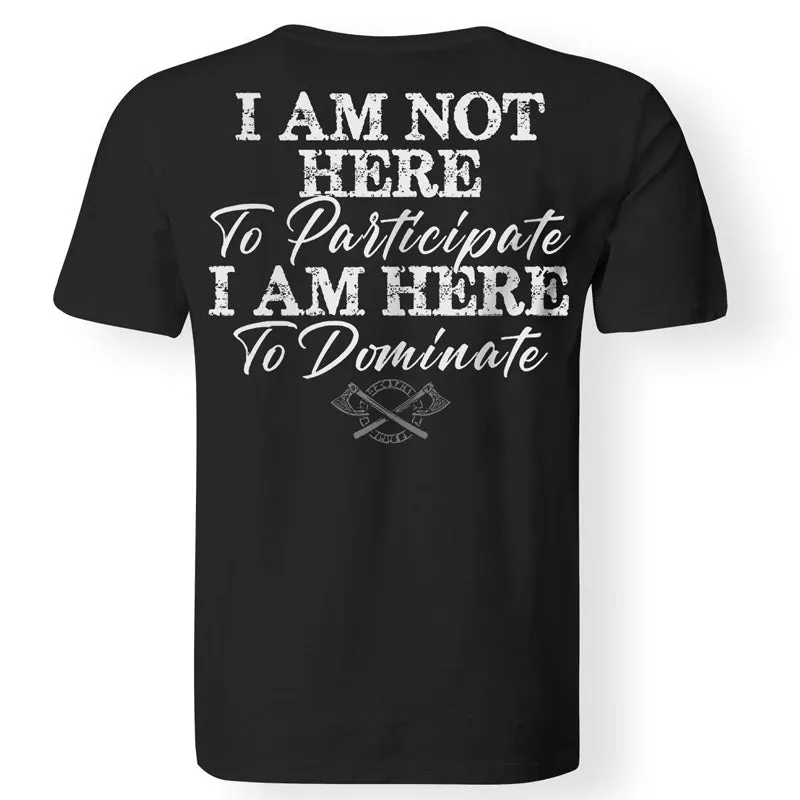 Vikings I Am Not Here Men's T-shirt sold by Polyalien product image thumbnail 2